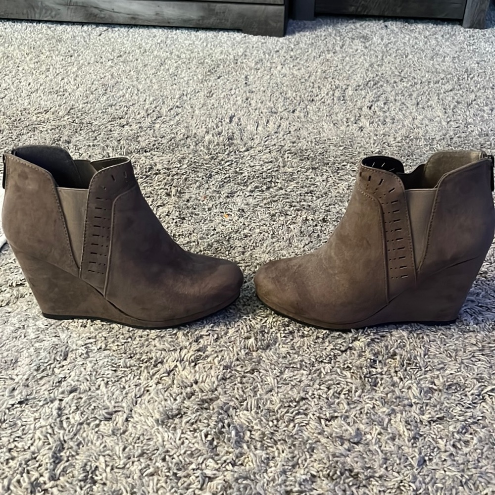 Ankle Bootie, worn once.